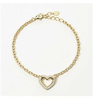 Bracciale Mabina Donna BUBBLE HEART in Argento Zircone 533546 - 533546